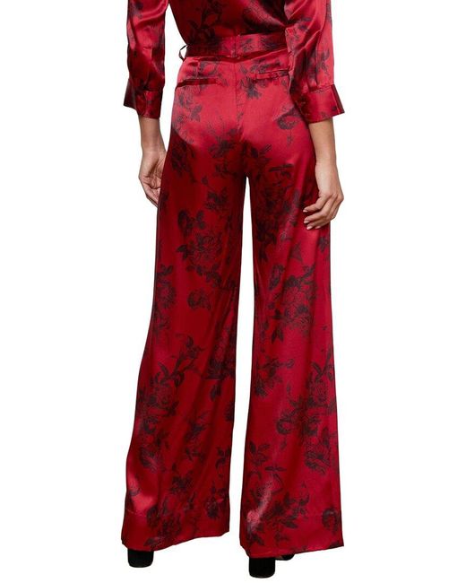 L'Agence Red Pilar Pant