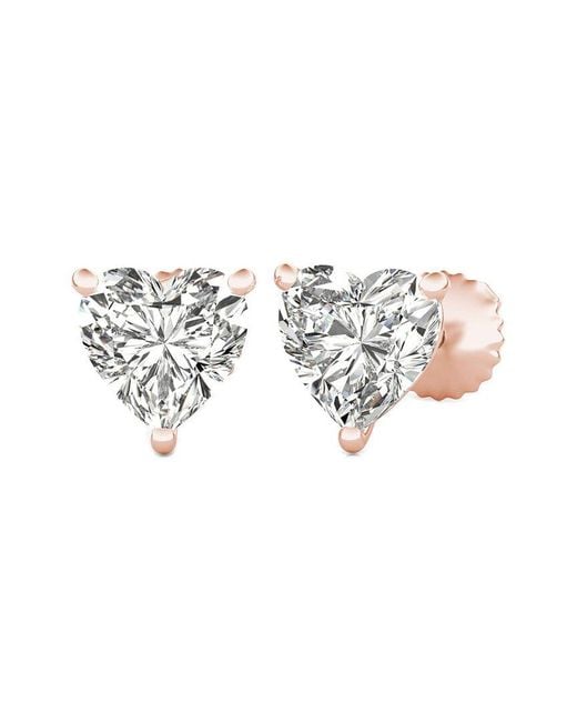 Lab Grown Diamonds White 14K 6.00 Ct. Tw. Lab-Grown Diamond Earrings