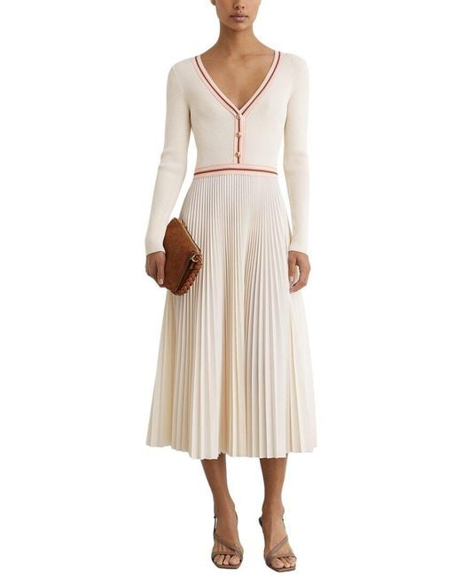 Reiss Natural Gaia Dress
