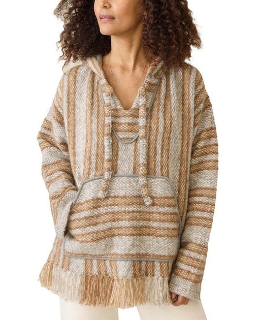 Faherty Brand Natural Snowfields Hoodie