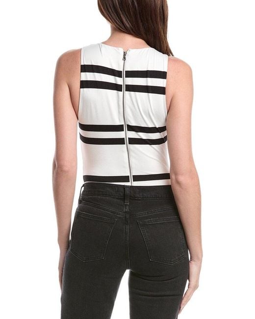 Alice + Olivia Gray Alice + Olivia Rothy Sculpted Bodysuit