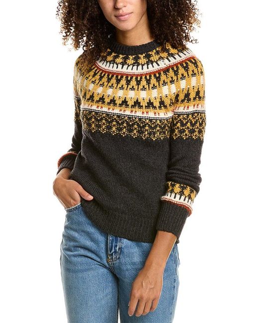 Vanessa Bruno Black Viona Wool & Alpaca-blend Sweater