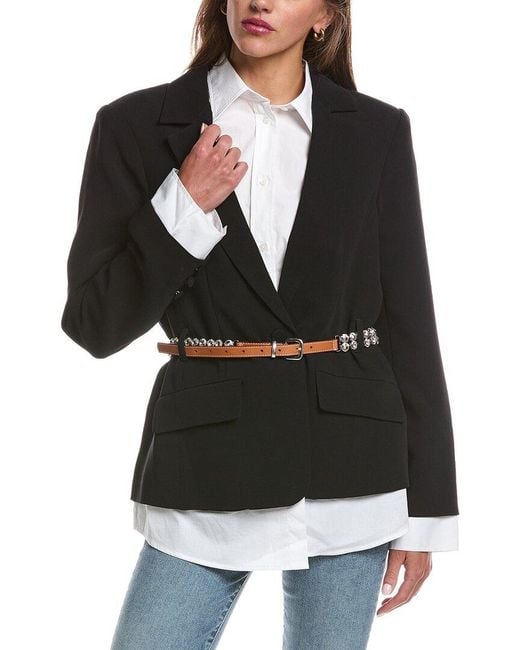 Cinq À Sept Black Cinq A Sept Vittoria Jacket