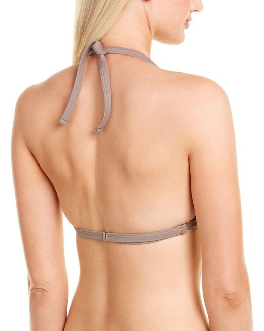 SportsIllustrated Swim Natural Sports Illustrated Swim Triangle Bikini Top