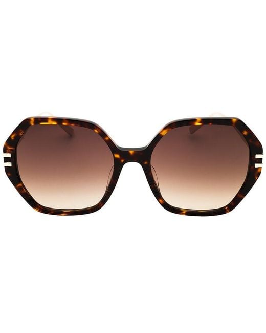 Chopard Brown Sch370M 57Mm Sunglasses
