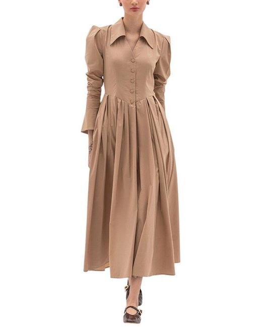 BGL Natural Maxi Dress