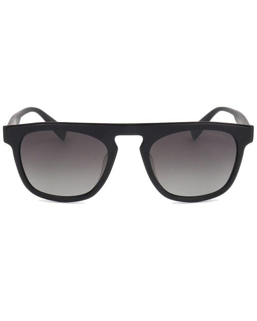 Trussardi Black Str406f 703p 53mm Sunglasses for men