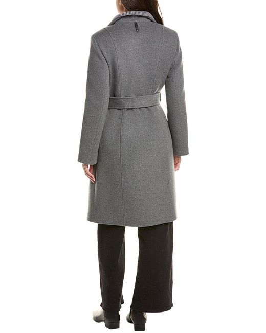 Mackage Gray Wool 2-In-1 Coat