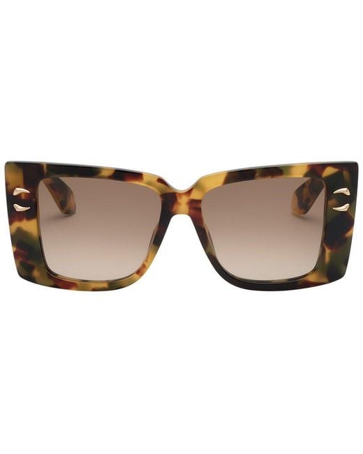 Roberto Cavalli Brown 54Mm Sunglasses