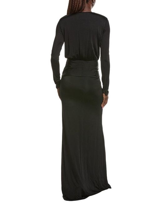 Paris Georgia Black Filomena Maxi Dress