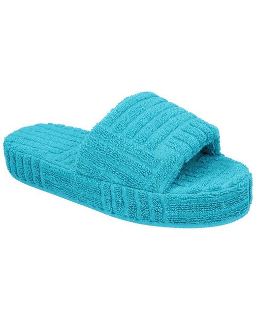 Bottega Veneta Blue Cotton Resort Sponge, Never Worn (Authentic Pre-Loved)