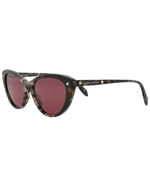 Alexander McQueen Brown Best 55Mm Sunglasses