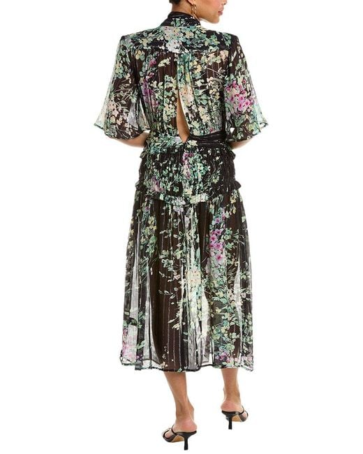 Sabina Musayev Green Lunetta Dress