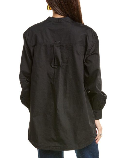 AllSaints Black Marcie Val Shirt