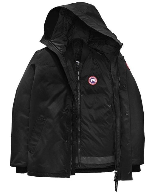 Canada Goose Garibaldi Down Parka in Black for Men Lyst