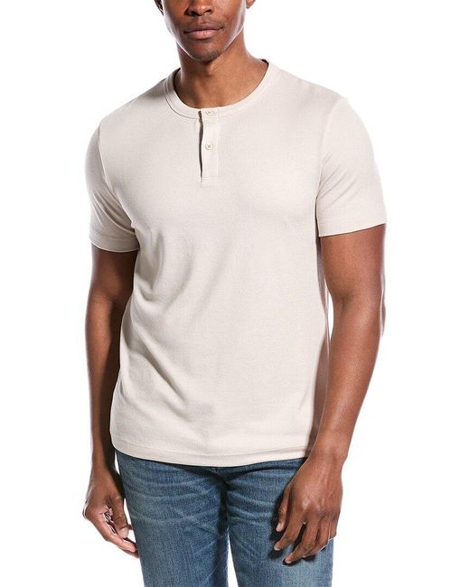 Theory White Gaskell Anemone T-shirt for men