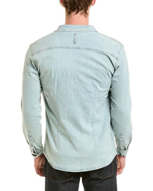 Gas Blue Shirt for men