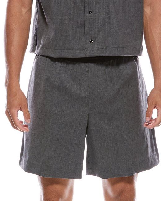 Helmut Lang Gray Car Short for men