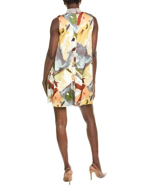 Gracia Multicolor Halter Neck Mini Dress