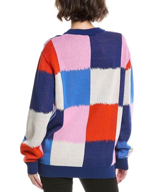 Marimekko Blue Lasi Sweater