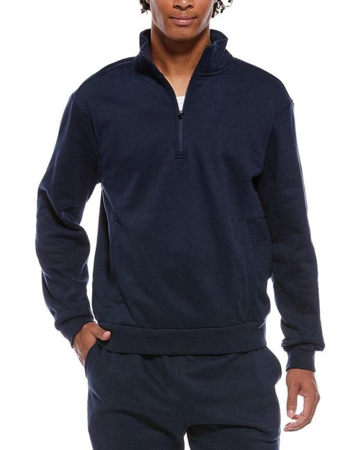Beyond Yoga Blue Last Layer Pullover for men