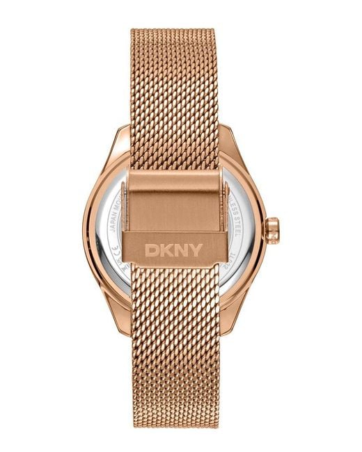 DKNY Natural Astoria Logo Watch