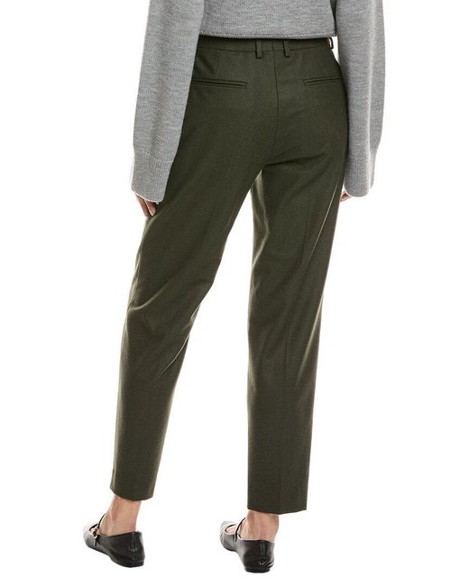 Officine Generale Green Officine Generale Roxane Wool Pant