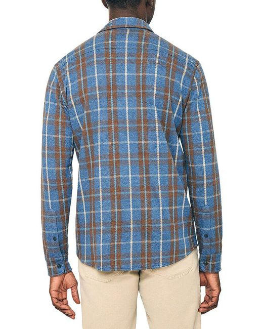 Faherty Brand Blue Legend Sweater Shirt for men