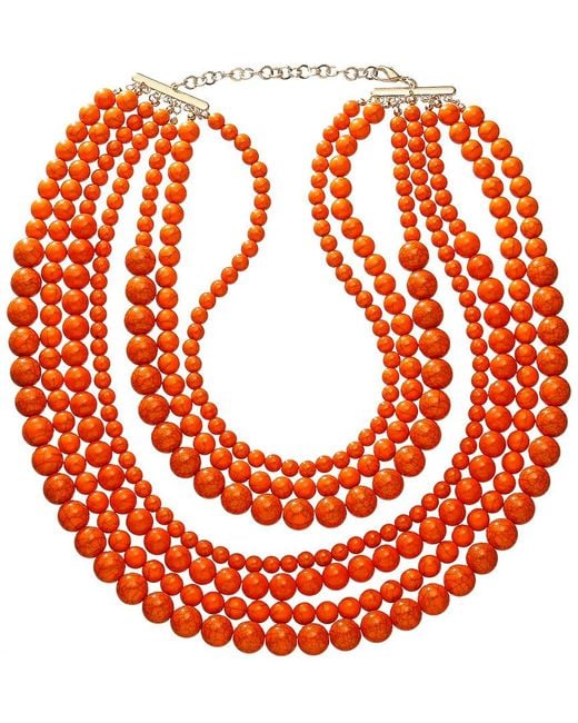 Eye Candy LA Luxe Collection Beaded Layered Necklace