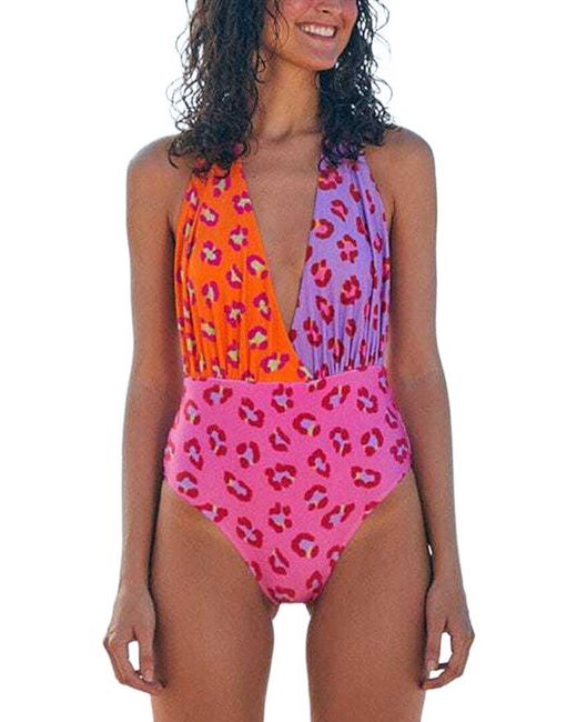 Farm Rio Pink One-Piece