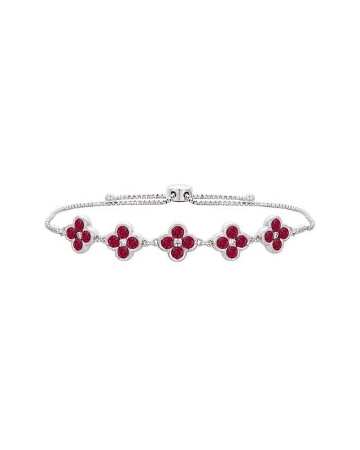 Gregg Ruth Multicolor 14K 2.27 Ct. Tw. Diamond & Ruby Bracelet