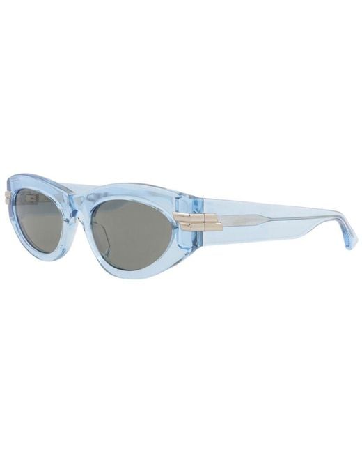 Bottega Veneta Blue 53Mm Sunglasses