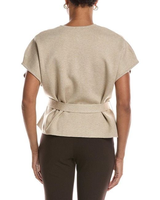 Estellina Natural Knit Top
