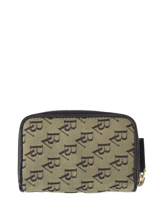 Bottega Veneta Gray Canvas Card Case (authentic Pre-loved)
