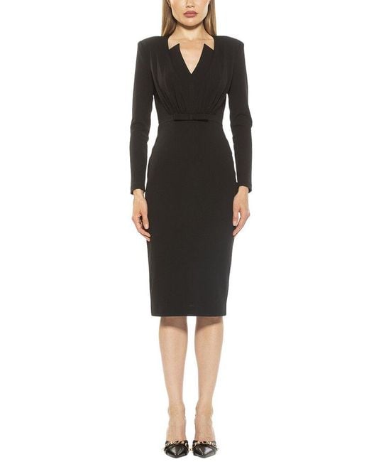 Alexia Admor Black Arleth Sheath Dress