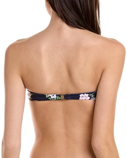 Caroline Constas Black Evie Bandeau Top