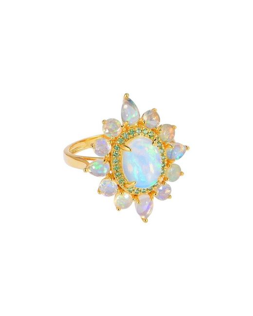 Kai Fine Jewelry White 14K 3.10 Ct. Tw. Gemstone Cocktail Ring