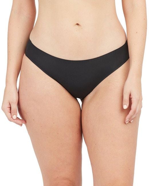 Spanx Black Spanxsmooth Fit-To-You Bikini