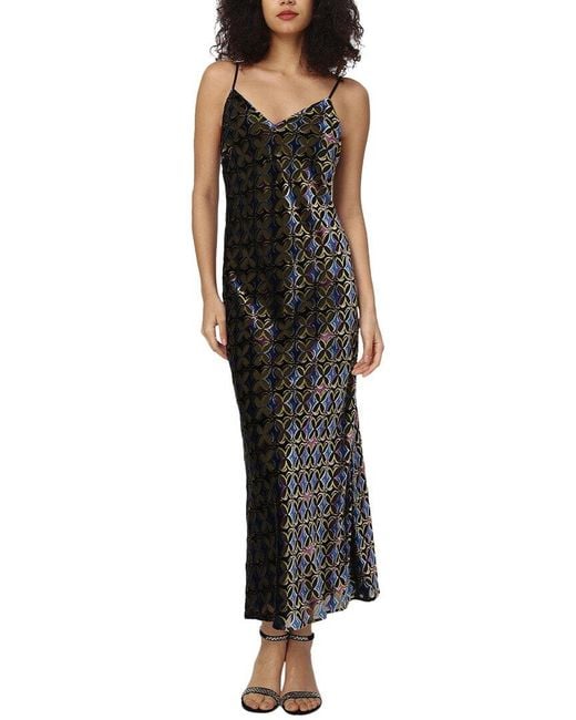 Diane von Furstenberg Black Trent Dress