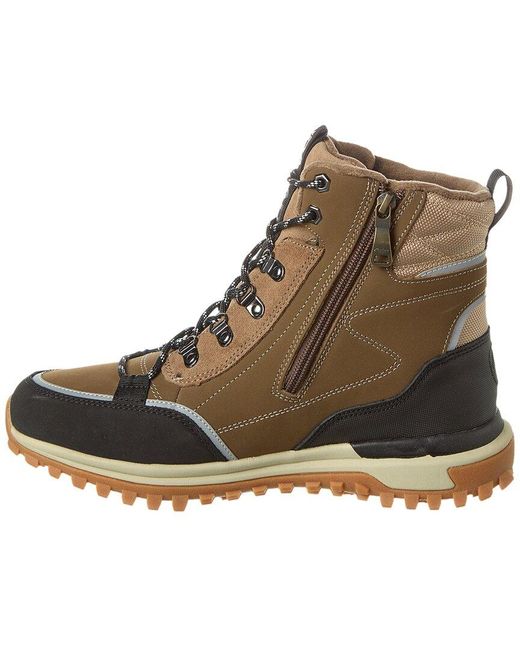 Pajar Brown Flightstorm Leather Boots for men