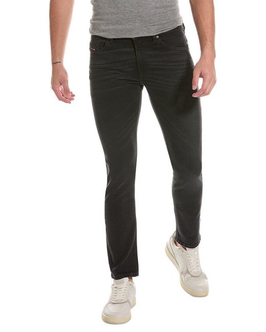 DIESEL Thommer Black Slim Straight Jean for men