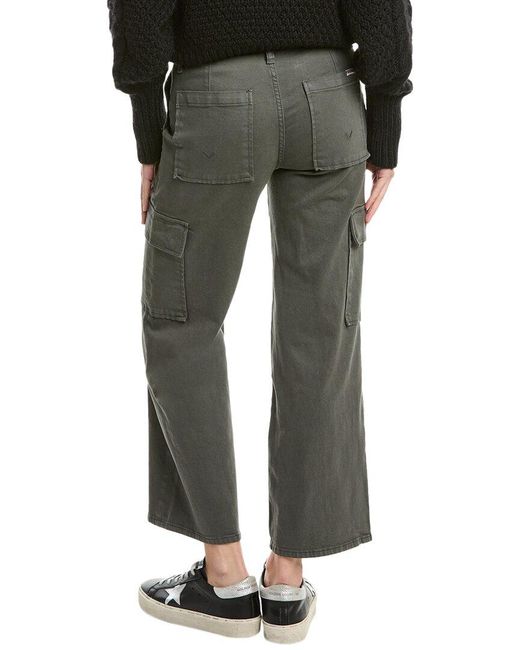 Hudson Green Rosalie Zinfandel Wide Leg Jean