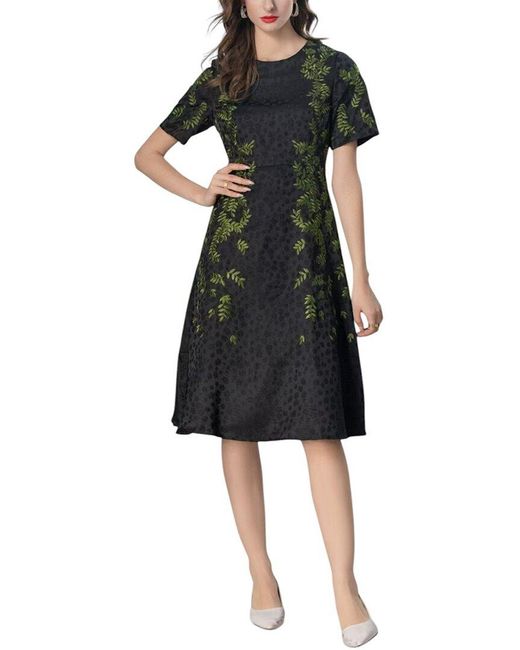 BRC By BURRYCO Black Midi Dress