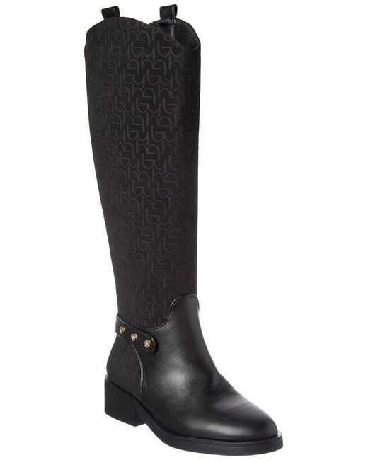 Byblos Black Logo Boot