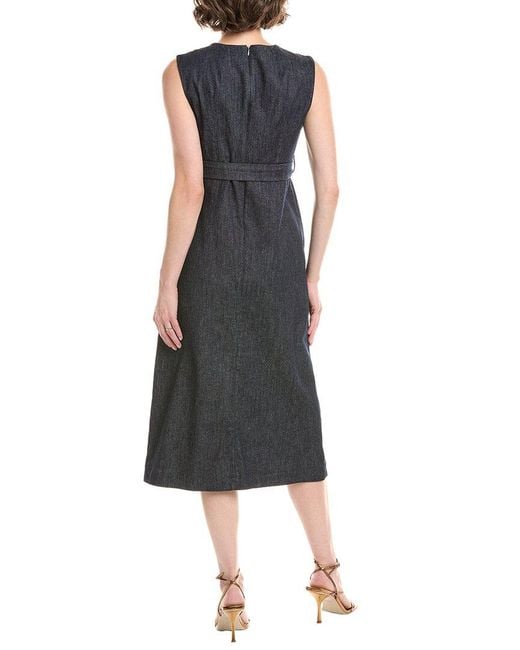 Max Mara Black S Max Mara Lucilia Midi Dress