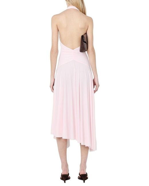 Bec & Bridge Pink Bec + Bridge Nessie Halter Dress