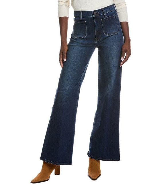 7 For All Mankind Blue Ultra High Rise Alexandria Jean