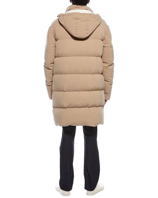Brunello Cucinelli Natural Puffer Jacket for men