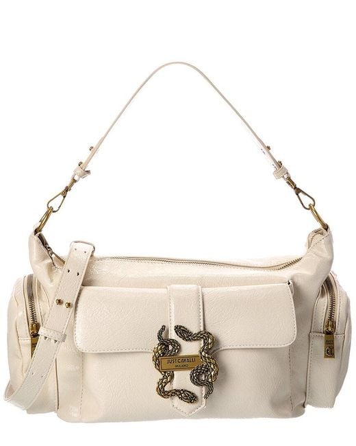 Just Cavalli Natural Shoulder Bag
