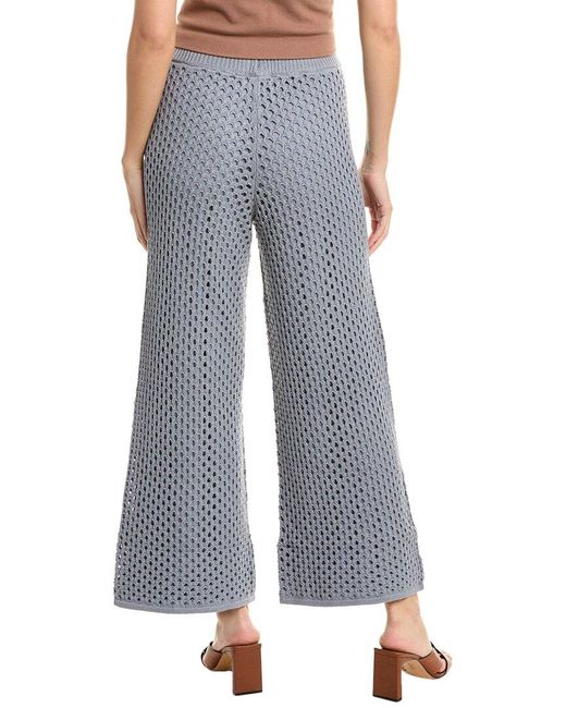 Splendid Blue Nova Pointelle Pant
